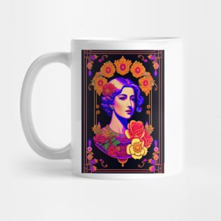 Agatha Christie Love Art Mug